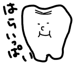 tooth a character sticker #2077052