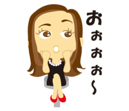 Women-only sticker #2077055