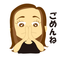 Women-only sticker #2077060