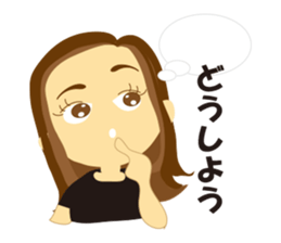 Women-only sticker #2077067