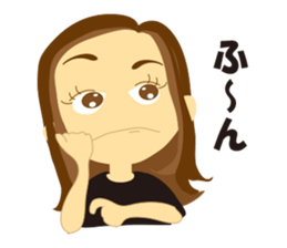 Women-only sticker #2077074