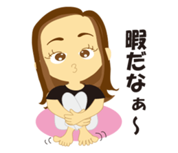 Women-only sticker #2077078