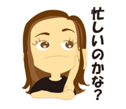 Women-only sticker #2077090