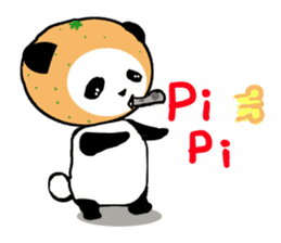 A panda and piglet sticker #2077099