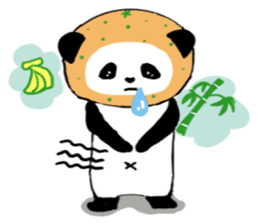 A panda and piglet sticker #2077104