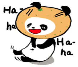 A panda and piglet sticker #2077130