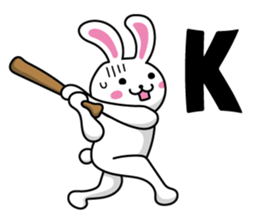 Rabbits Baseball sticker #2077133