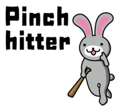 Rabbits Baseball sticker #2077153