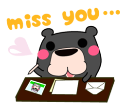 Little Moon Bear 2 sticker #2077192