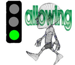 Invisible-man English ver.2 sticker #2077351