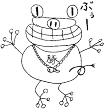 Frog Chan sticker #2077559