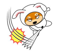 Mameshiba rabbit sticker #2077892