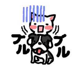 Kitty makes a play on words! sticker #2077909