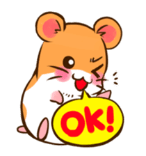 lovelove hamster sticker #2078424