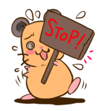 lovelove hamster sticker #2078426