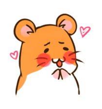 lovelove hamster sticker #2078436