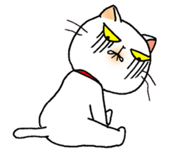 Bua Khao, a white cat sticker #2078870
