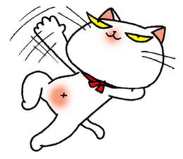 Bua Khao, a white cat sticker #2078873