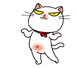 Bua Khao, a white cat sticker #2078882