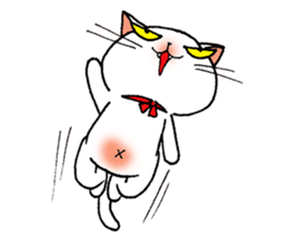 Bua Khao, a white cat sticker #2078890