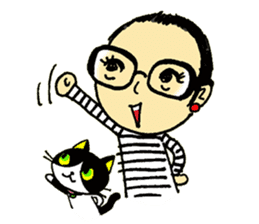 Garagay & Lucky Cat sticker #2078991