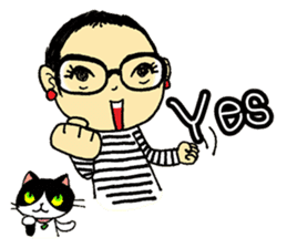 Garagay & Lucky Cat sticker #2078994