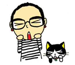 Garagay & Lucky Cat sticker #2078997