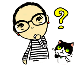 Garagay & Lucky Cat sticker #2079000