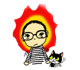 Garagay & Lucky Cat sticker #2079001