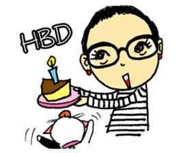 Garagay & Lucky Cat sticker #2079002