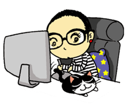 Garagay & Lucky Cat sticker #2079013