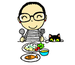 Garagay & Lucky Cat sticker #2079016