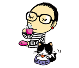 Garagay & Lucky Cat sticker #2079020