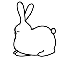Plentiful Bunny sticker #2079934