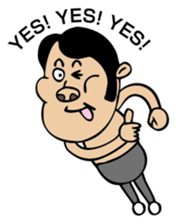 common man sticker #2080029