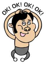 common man sticker #2080030