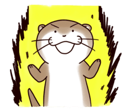 Funny Otter Kawauso-san's Special sticker #2080423