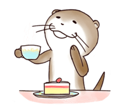 Funny Otter Kawauso-san's Special sticker #2080424