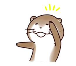 Funny Otter Kawauso-san's Special sticker #2080426