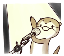 Funny Otter Kawauso-san's Special sticker #2080428