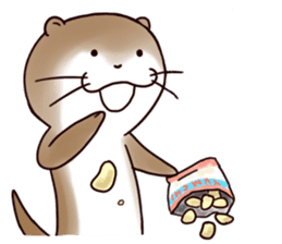 Funny Otter Kawauso-san's Special sticker #2080435