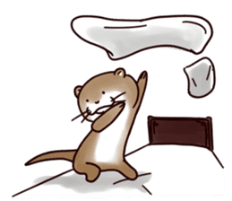 Funny Otter Kawauso-san's Special sticker #2080438