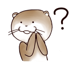 Funny Otter Kawauso-san's Special sticker #2080440