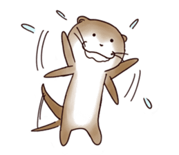 Funny Otter Kawauso-san's Special sticker #2080442