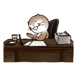Funny Otter Kawauso-san's Special sticker #2080445