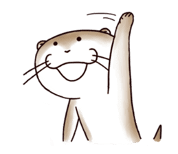 Funny Otter Kawauso-san's Special sticker #2080446
