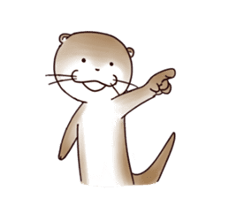 Funny Otter Kawauso-san's Special sticker #2080447