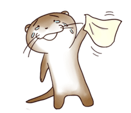 Funny Otter Kawauso-san's Special sticker #2080452