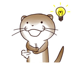 Funny Otter Kawauso-san's Special sticker #2080453
