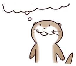 Funny Otter Kawauso-san's Special sticker #2080456